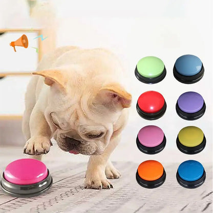 1 PCS Easy Carry Dog Toys Answering Buttons