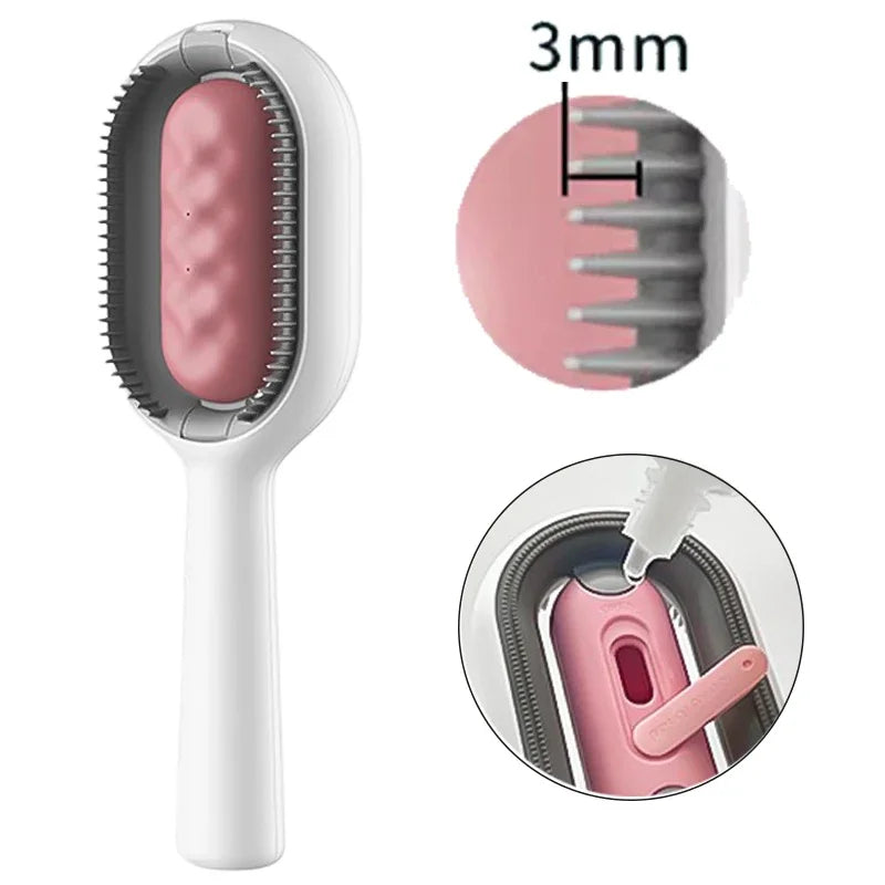 4 In 1 Pet Hair Removal Brushes with Water Tank