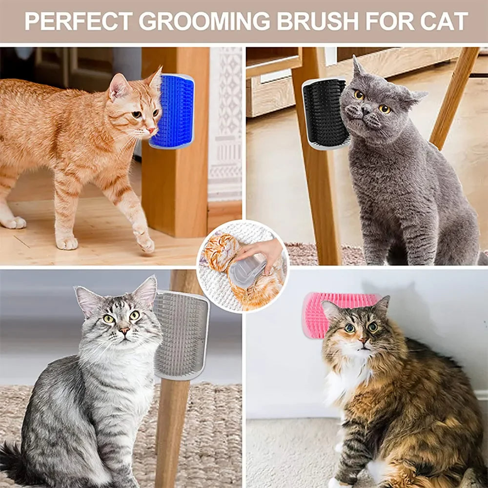 Cat Corner Scrubber Massager