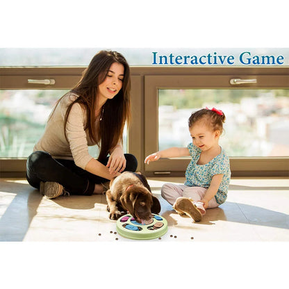 Interactive Dog Puzzle Toy and Slow Feeder for IQ Training and Mental Enrichment