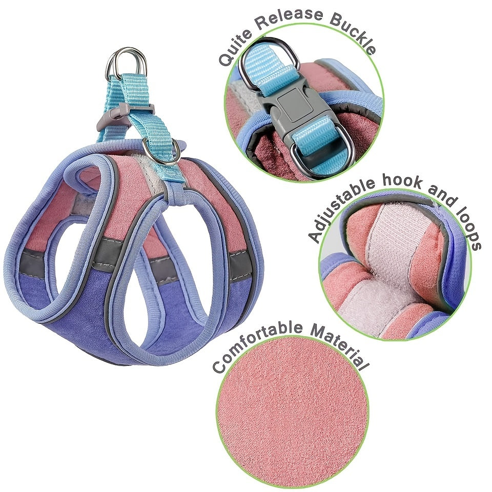 Adjustable Cat Harness and Leash Set